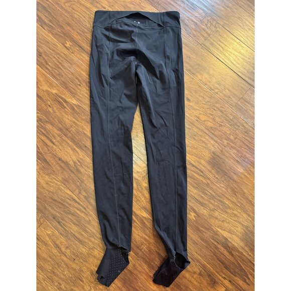 Under Armour Black Mirror Breathe Lux Compression Leggings Perforated Stirrup M - Picture 6 of 8